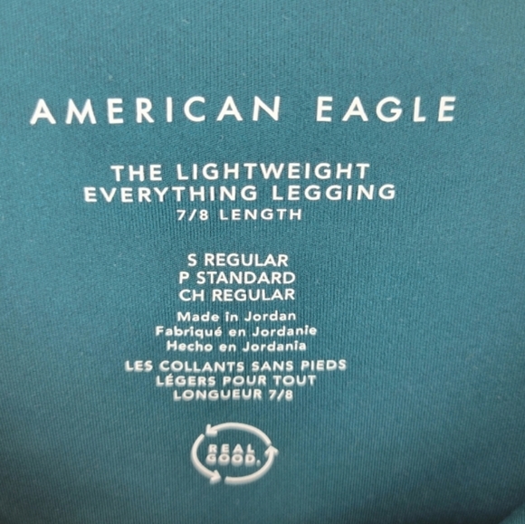 AEO American Eagle Outfitters Lightweight Everything Crossover Leggings - Picture 5 of 7